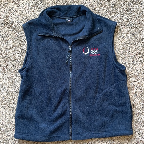 Jackets & Coats 208 Olympic Team Usa Fleece Vest Poshmark